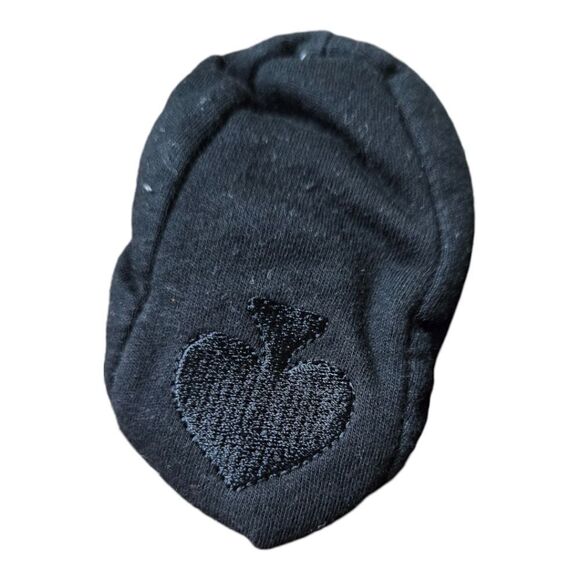 Kate Spade New York Black & White Bow Sock Knit Crib Shoes Girls Newborn 0-3M NB - Picture 4 of 5